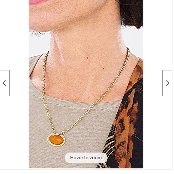 NWT Chicos Daisy Double Convertible Necklace - Picture 3 of 7